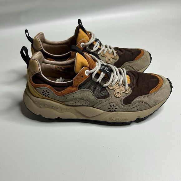 Flower Mountain Trainers Sneakers Womens 8 Yamano 3 Anthropologie Granola - Picture 3 of 14